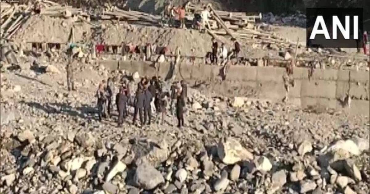 Stone pelting incident reported from Nepal's side on embankment work in Dharchula